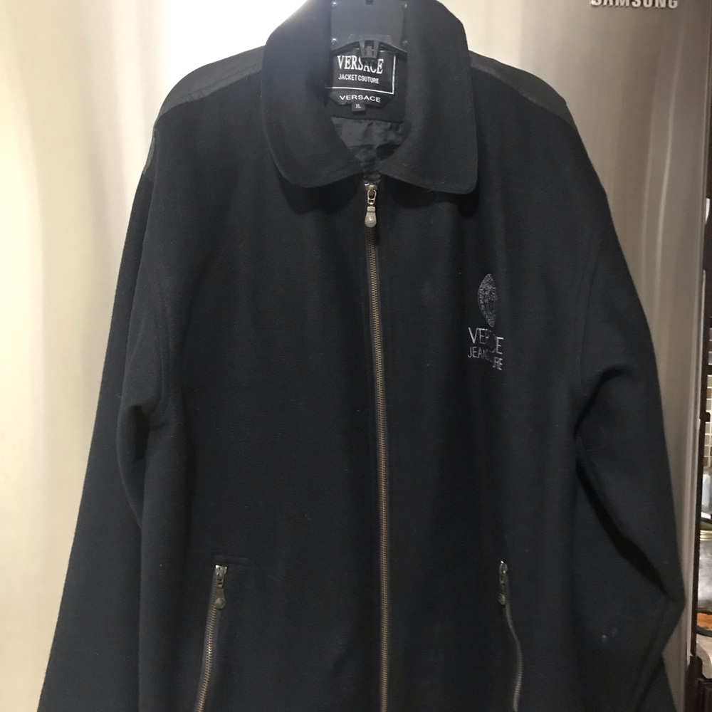 Versace jacket black XL